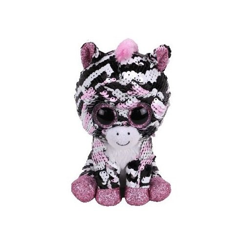 Ty Inc. Beanie Boos , maskotka cekinowa Zebra
