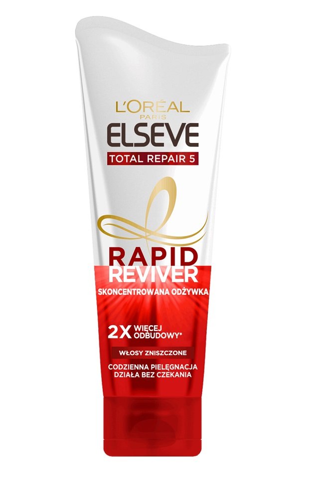 Loreal Paris Elseve Rapid Reviver Total Repair 5 skoncentrowana odżywka do włosów zniszczonych 180ml 3600523708734