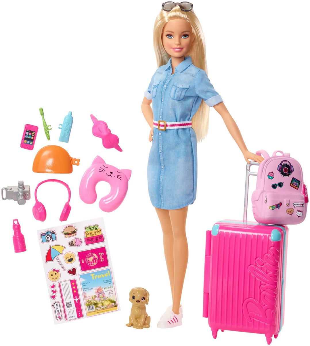 Mattel BRB DHA Barbie w podróży FWV25 p6