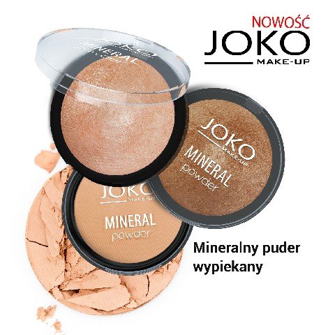 JOKO Puder Spiekany Mineral 05 Light Bronze 1szt