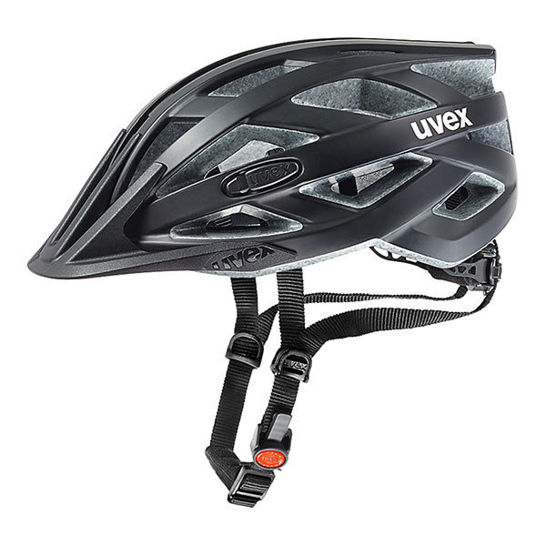 UVEX Uvex I-Vo Cc 4104230815 Kask Rowerowy, Czarny (Black Mat), Obwód Głowy 5257 Cm