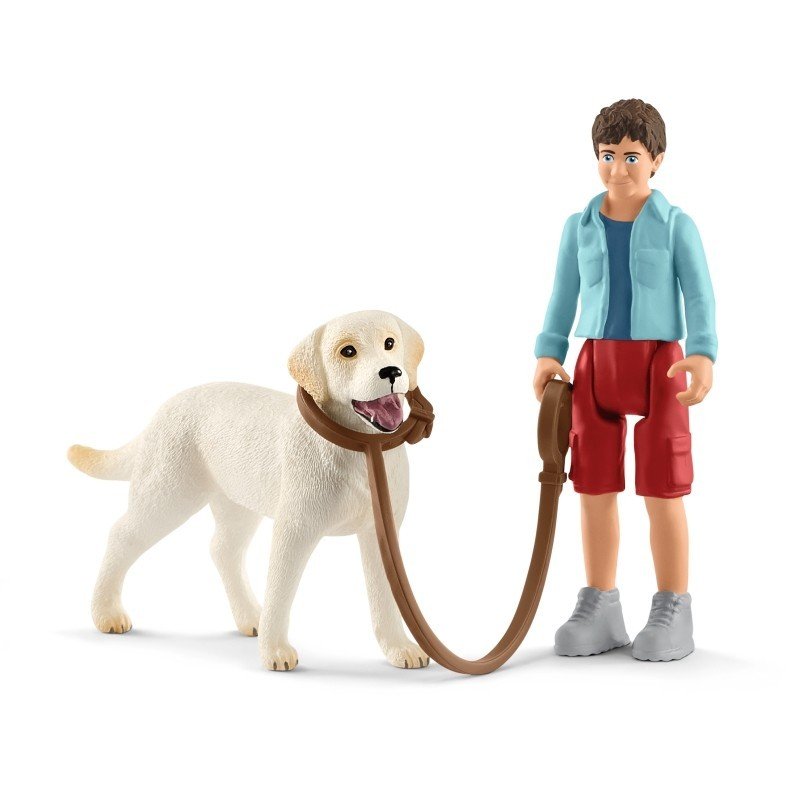 Schleich Spacer z Labradorem Retriver 42478 Schliech 42478