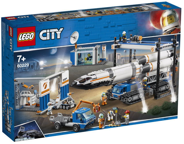 LEGO City Transport i montaż rakiet 60229