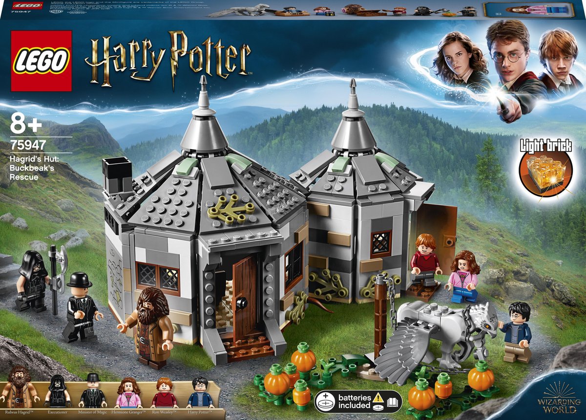 LEGO Harry Potter Chatka Hagrida Na ratunek Hardodziobowi 75947