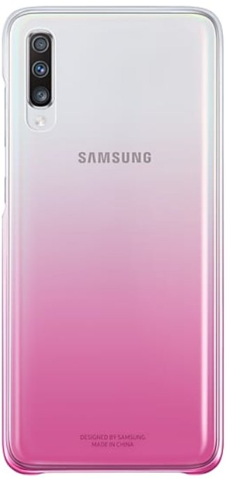 Samsung Gradation cover do Galaxy A70 różowy EF-AA705CPEGWW