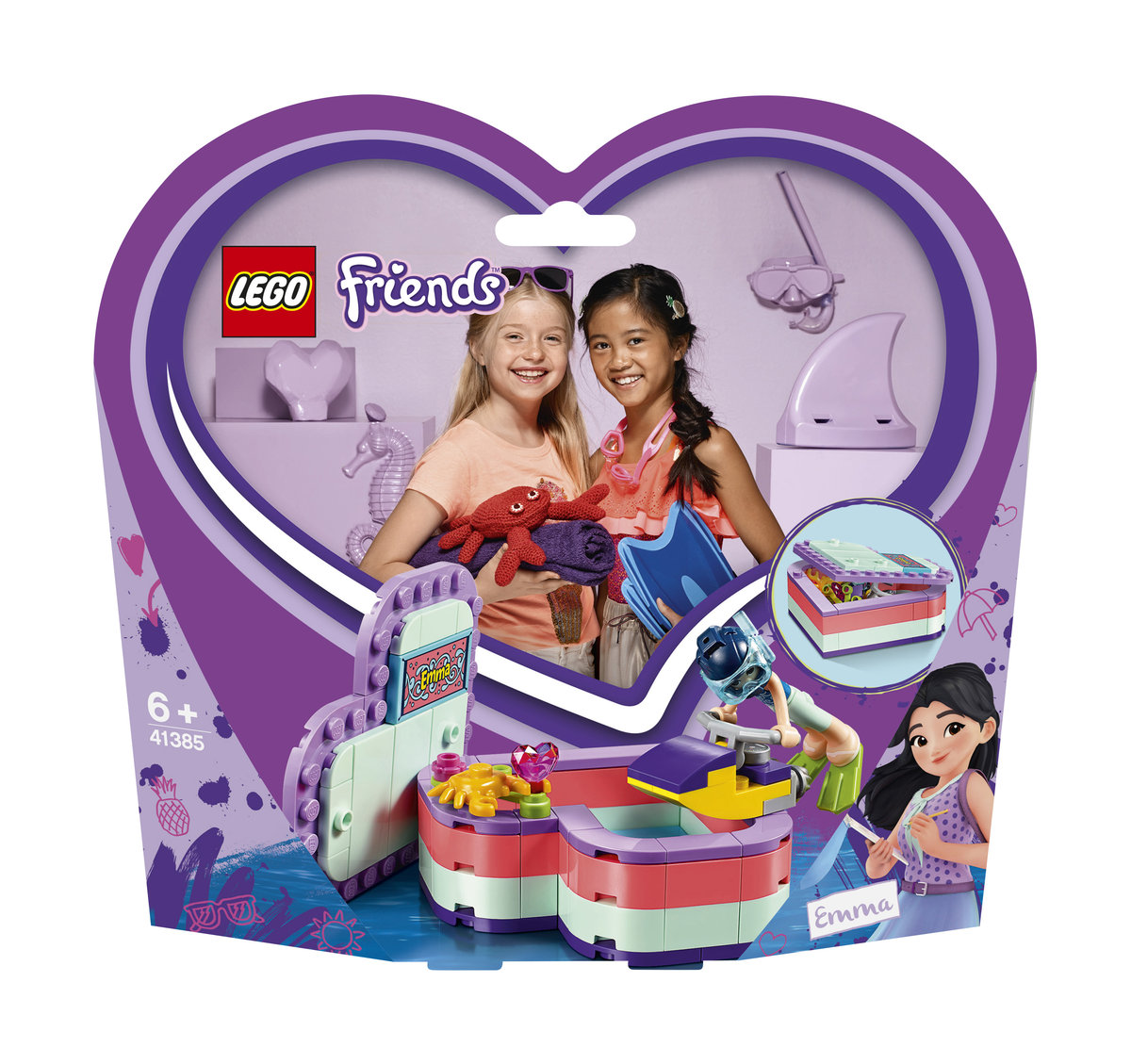 LEGO Friends Pudełko przyjaźni Emmy 41385