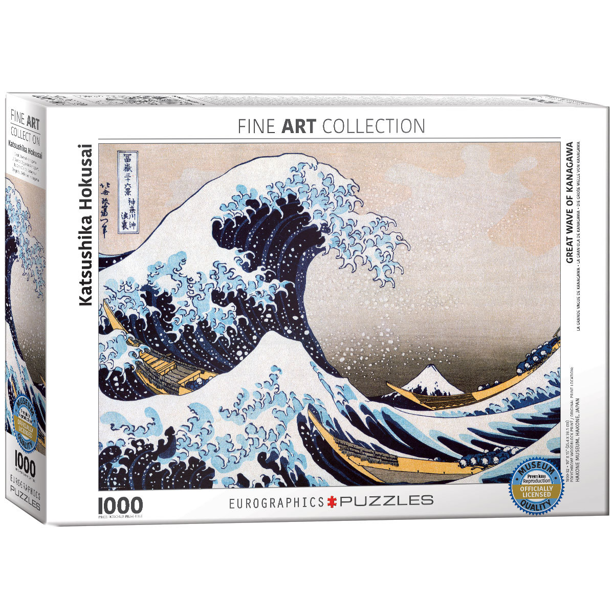 Eurographics duże części firmy Kanagawa fali katsushika 1000 puzzle