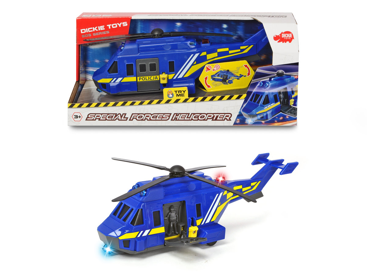 Dickie Toys SOS Helikopter Służb Specjalnych 26cm