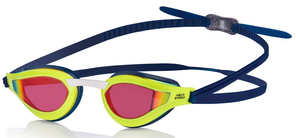 Aqua Speed, Okulary pływackie RAPID MIRROR, granatowy