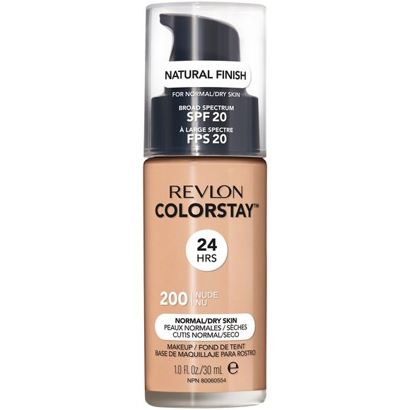 Revlon ColorStay with Pump podkład dla cery normalnej i suchej z pompką 30 ml - 200 Nude REV-CST41