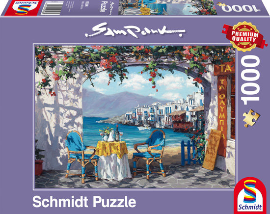 Schmidt Spiele Spiele, Sam Park, puzzle Rendez-vous w Mykonos