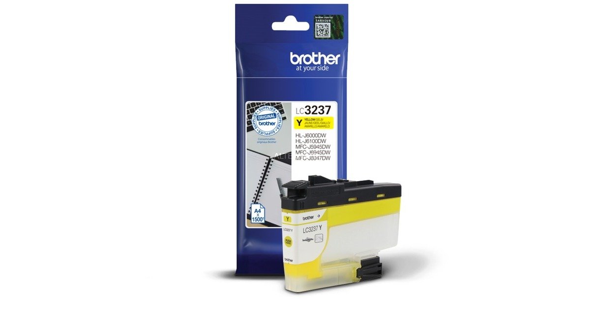 Brother Tusz LC3237Y do MFC-J5945/J6945/HL-J6000 ERBROLC3237YSTD