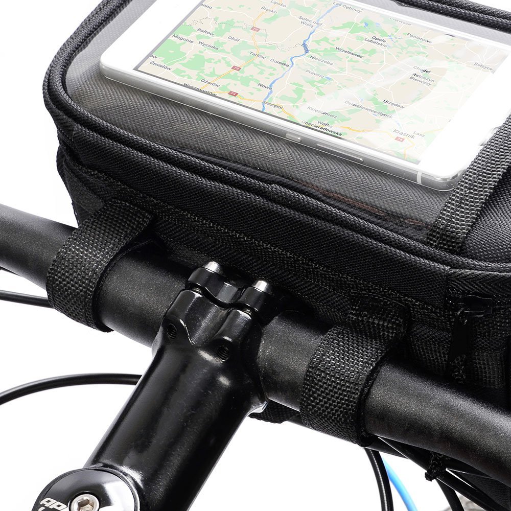 Torba Rowerowa Sakwa Etui na rower kierownicę rzep