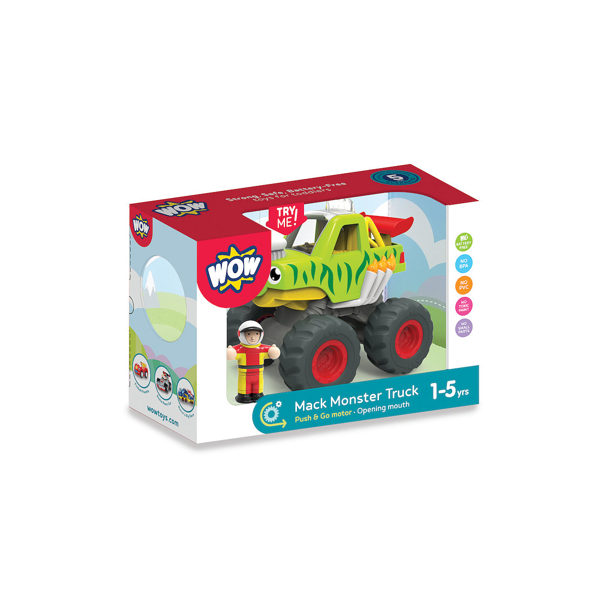 Smily Monster Truck Mack 5033491103252