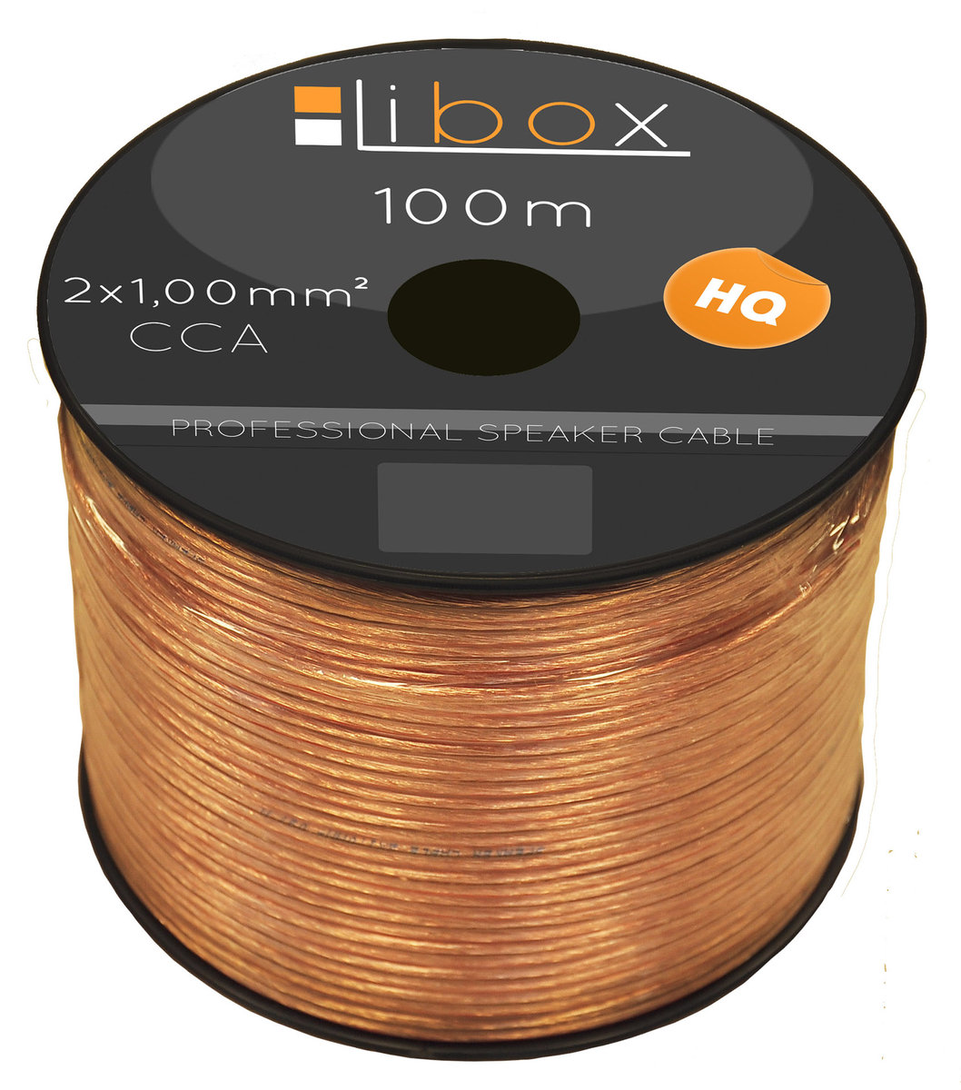 Libox KABEL GŁOŚNIKOWY CCA 2x1,00 LB0007