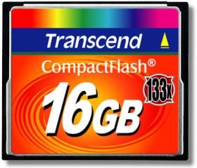 TRANSCEND TS16GCF133 Transcend karta pamięci Compact Flash 16GB High Speed 133x