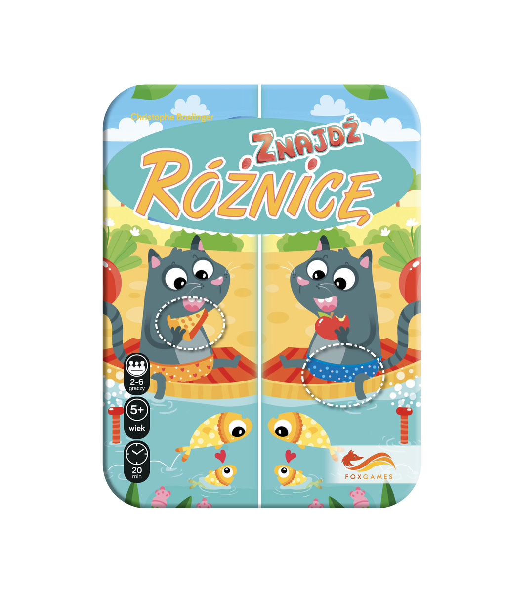 FoxGames Znajdź różnicę puszka