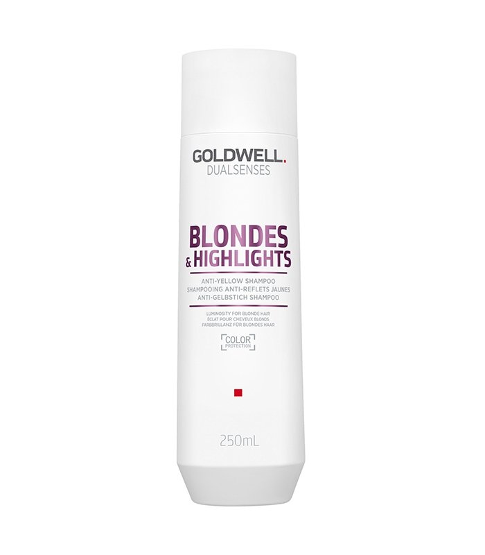 Goldwell Dualsenses Blondes&Highlights, szampon neutralizujący do włosów blond, 250 ml