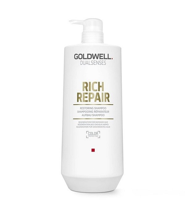 Goldwell Dualsenses Rich Repair, szampon odbudowujący do włosów zniszczonych, 250 ml