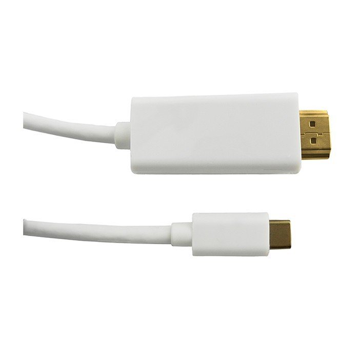 Qoltec Kabel DisplayPort Alternate mode | USB 3.1 typC męski HDMI męski | 4Kx2K | 2m (50415)