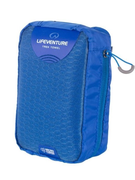 Lifeventure Ręcznik szybkoschnący MicroFibre Trek Towel Large XL Niebieski