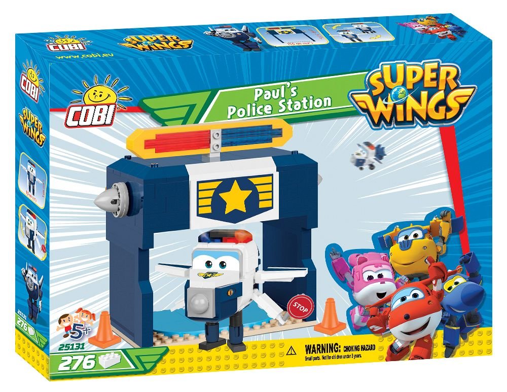 Cobi Super Wings Paul's Police station 1Y36I6 1Y36I6 SAM 1