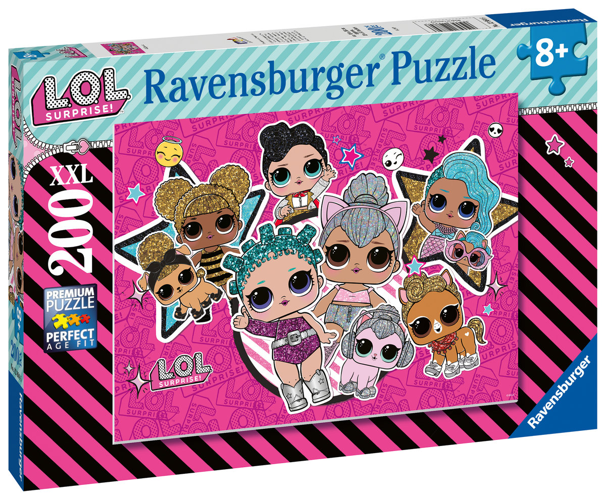 Ravensburger Puzzle 200el XXL LOL SURPRISE! 128846