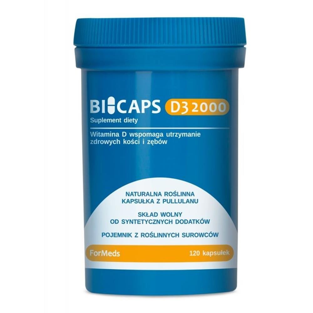 FORMEDS FORMEDS BIOCAPS WITAMINA D3 2000 60 KAPS. FO711