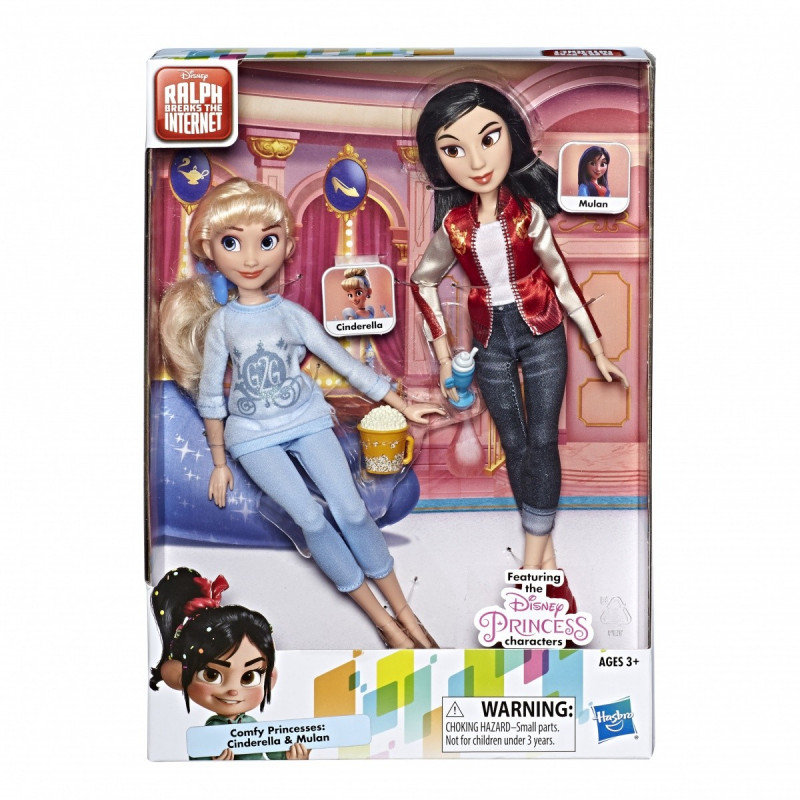 Hasbro Księżniczki Disneya Kopciuszek i Mulan