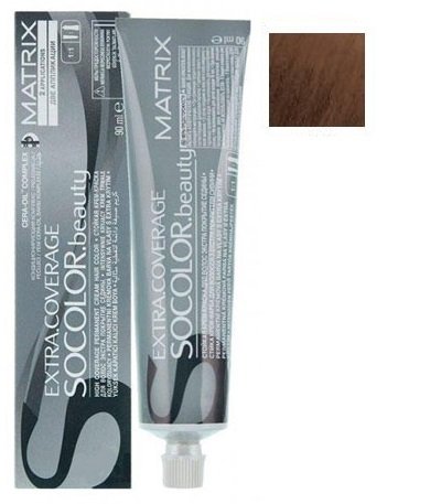 Matrix Socolor Beauty Extra Coverage, farba do włosów 507N Medium Blonde Neutral, 90 ml