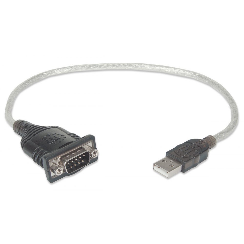 Manhattan Kabel adapter USB/COM RS232 0,45m KKMHKPEU0030