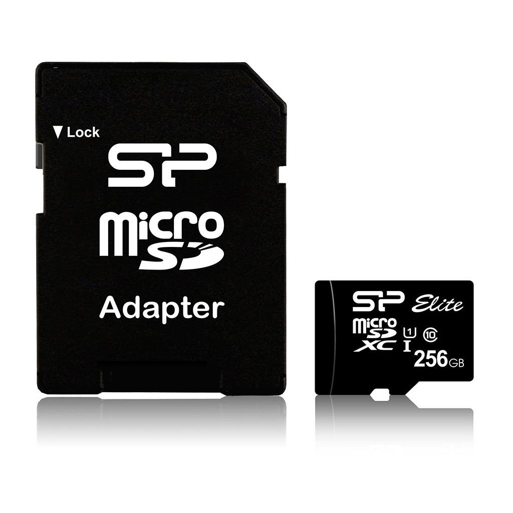 Silicon Power 256GB microSDXC Elite 85MB/s C10 UHS-I U1 (SP256GBSTXBU1V10SP)