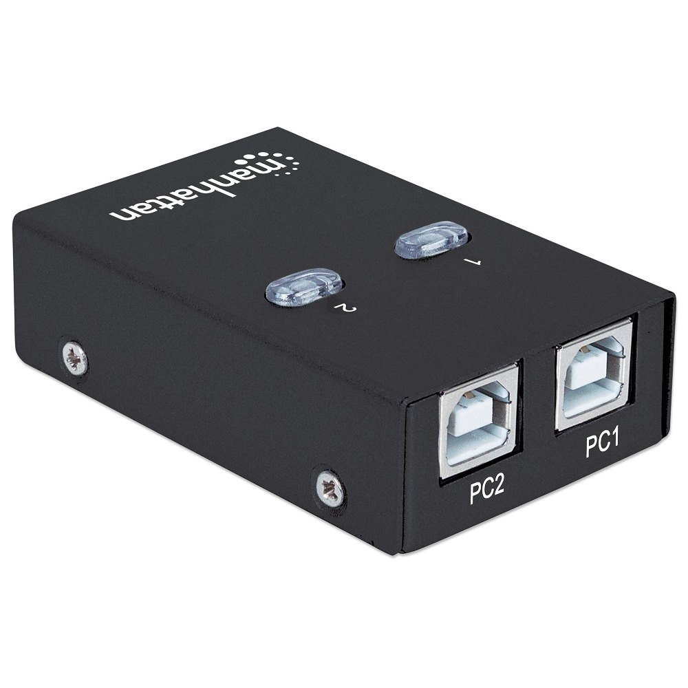 Manhattan Przełącznik USB 2.0 2 Porty