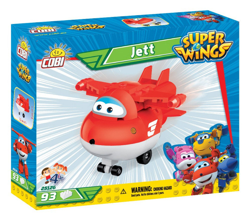 Cobi 25126 SUPER WINGS Jett 93kl