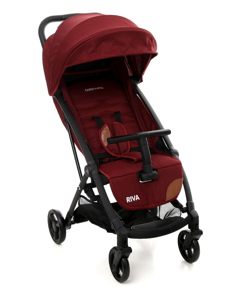 CoTo Baby Riva, Wózek spacerowy, Len Red