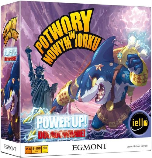 Egmont Potwory w Nowym Jorku Power Up! Doładowanie