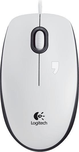 Logitech Mysz M100 Biała EMEA 910-005004