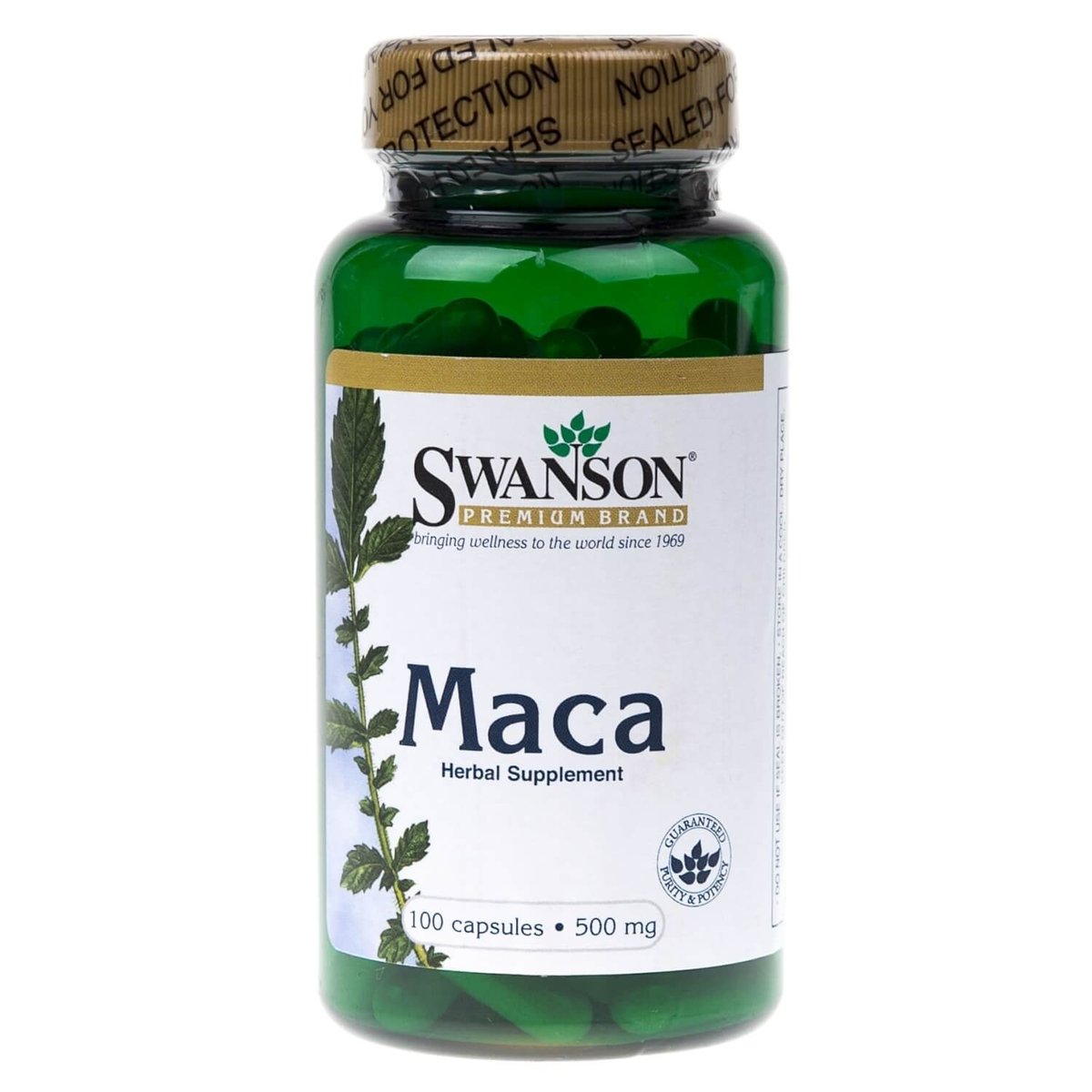Swanson - Maca, 500 mg, 100 kapsułek