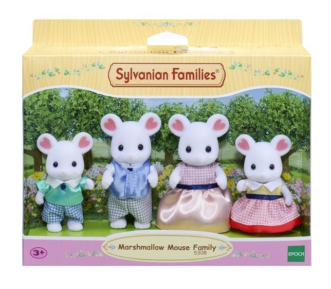 Sylvanian Families FAMIL Zestaw zabawek Marshmallow Mouse Family