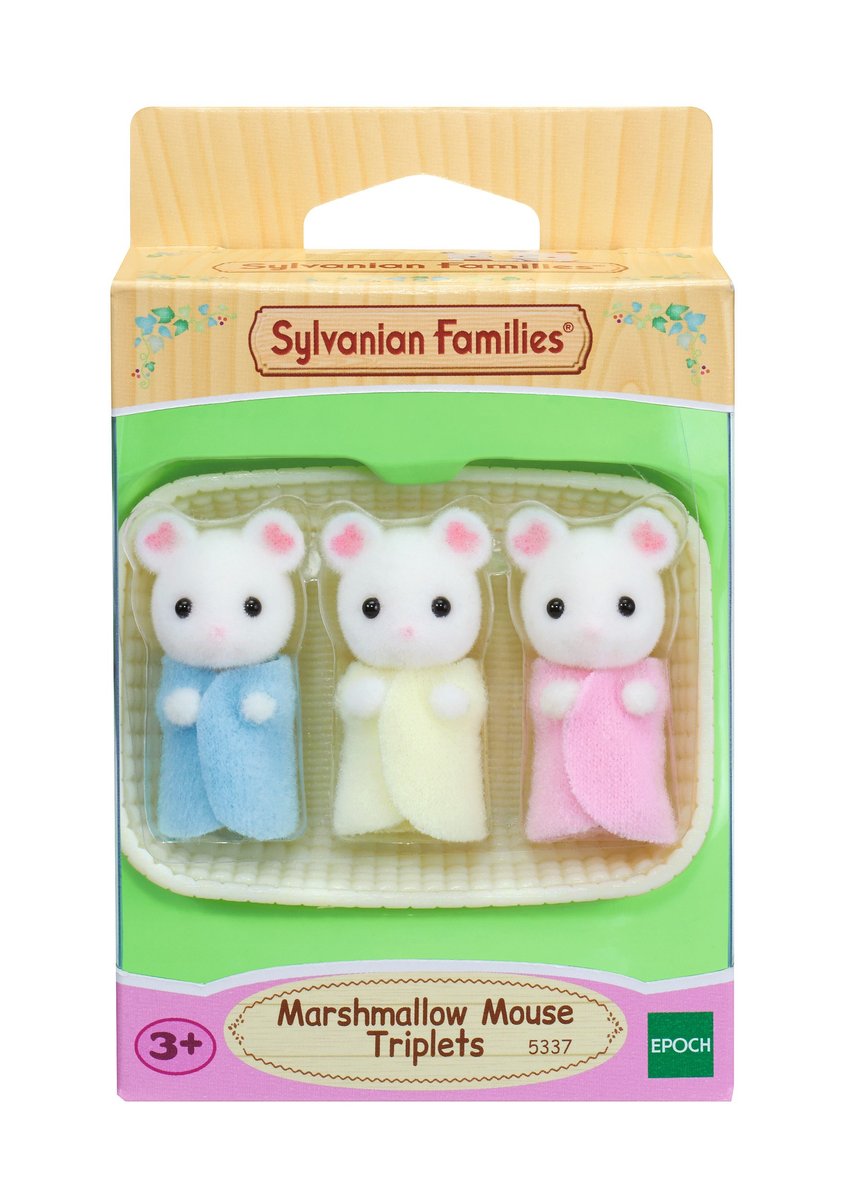 Sylvanian Families figurki Bliźniaki myszek piankowych