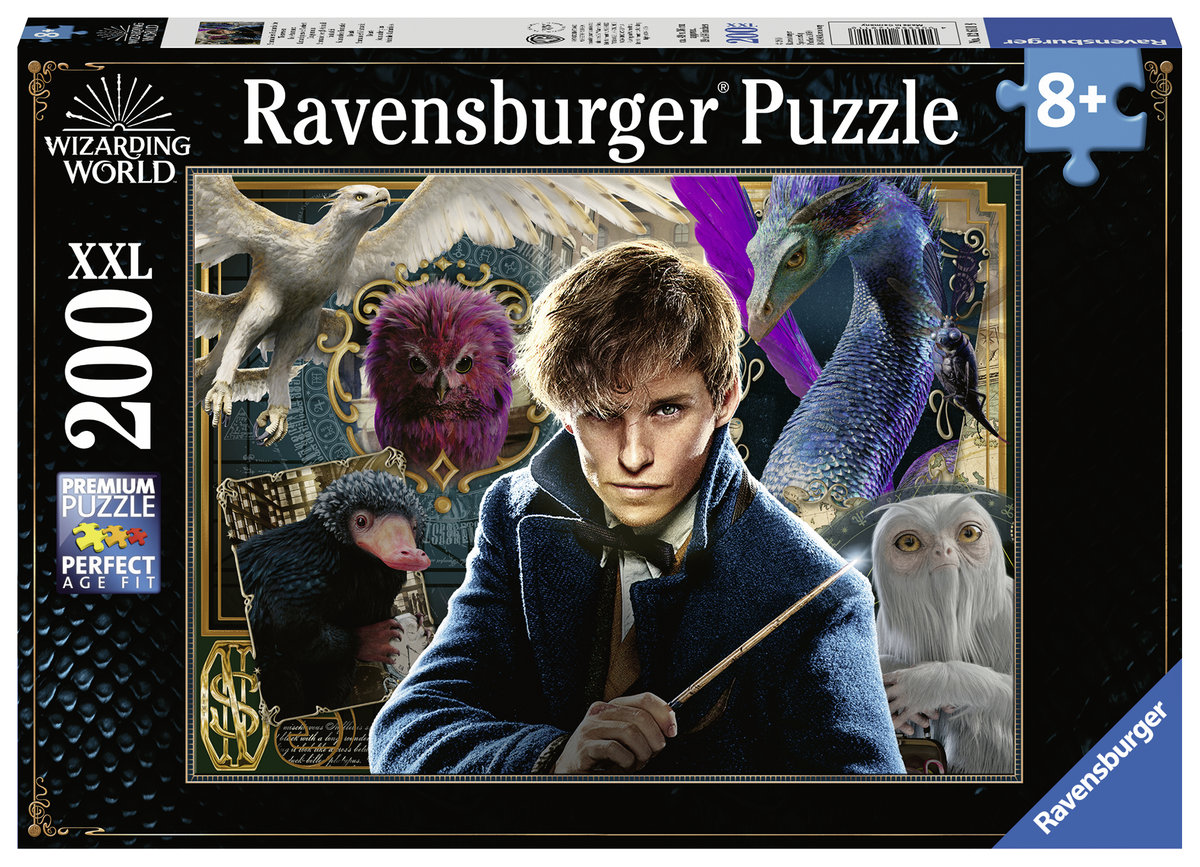 Ravensburger Puzzle 200 elementów XXL Fantastyczne zwierzęta