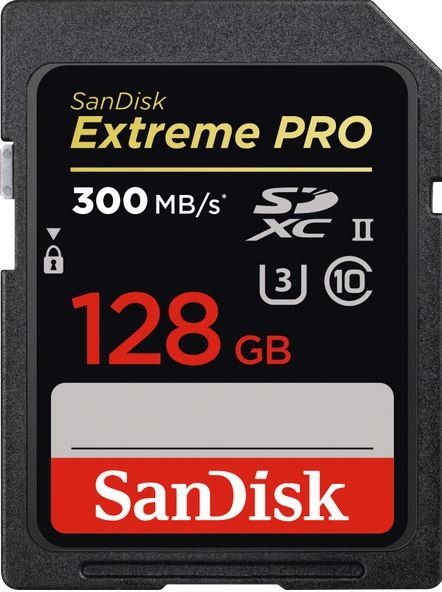 SANDISK Extreme Pro, SDXC, 128 GB