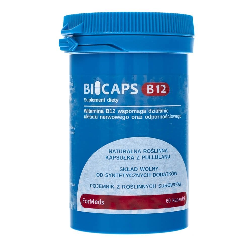 ForMEDS BIOCAPS B12 Witamina B12 60 kapsułek
