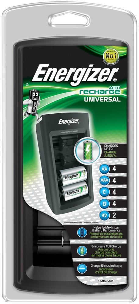 Ładowarka akumulatorków Ni-MH uniwersalna Energizer Universal new