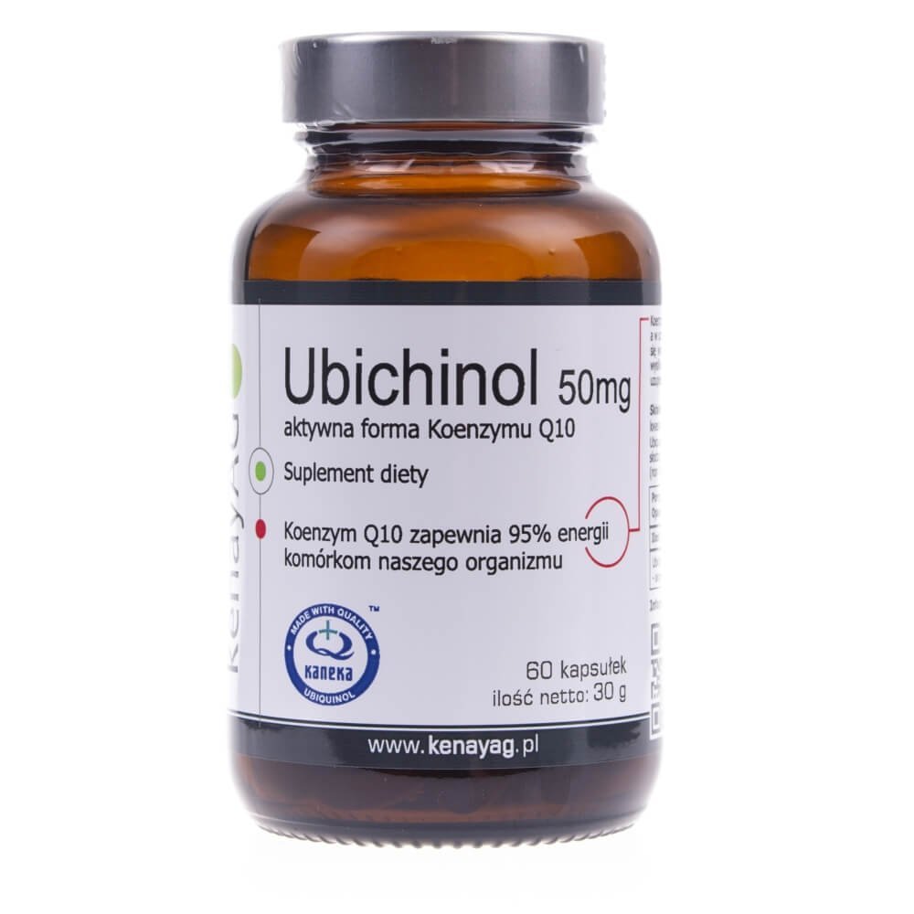 Zdjęcia - Witaminy i składniki mineralne Ubichinol 50 mg/60 kaps. (Kenay)