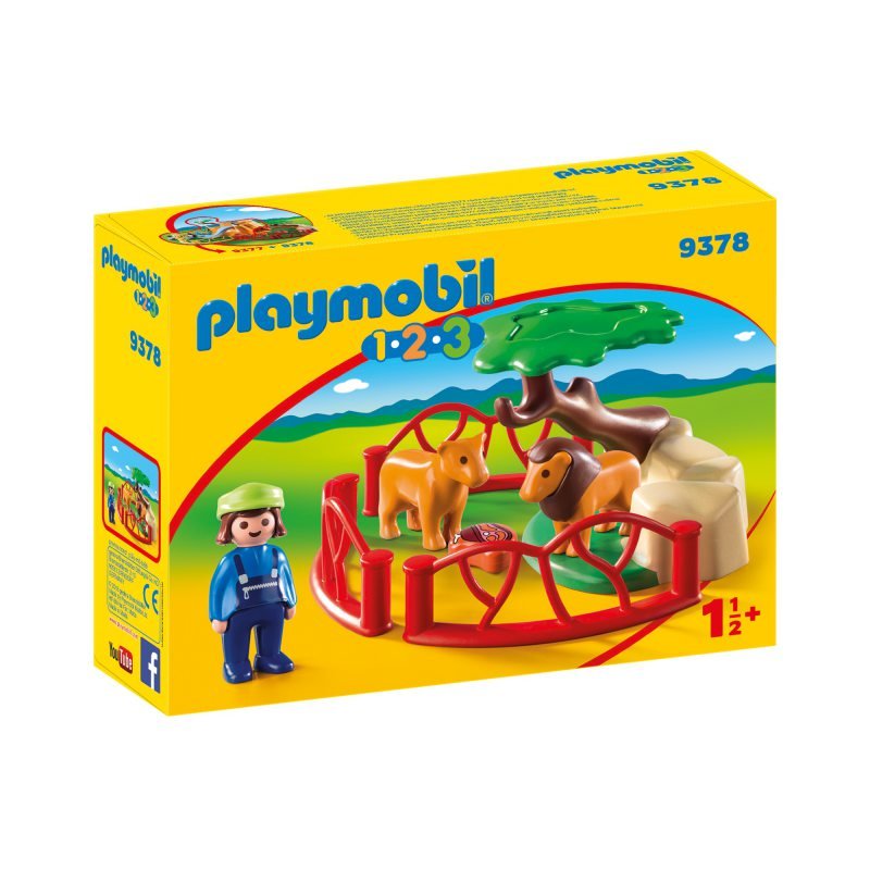 Playmobil 1.2.3 - 9378 Lion residence 9378