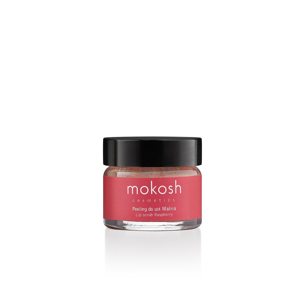Mokosh Lip Scrub Raspberry peeling do ust Malina 15ml