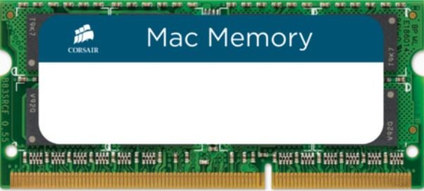 SODIMM DDR3 CORSAIR Mac CMSA4GX3M1A1066C7, 4 GB, 1066 MHz, CL7