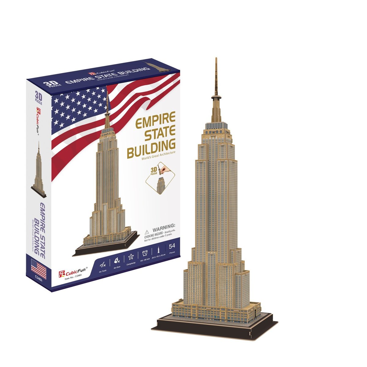 Dante Puzzle 3D Empire State Building 54