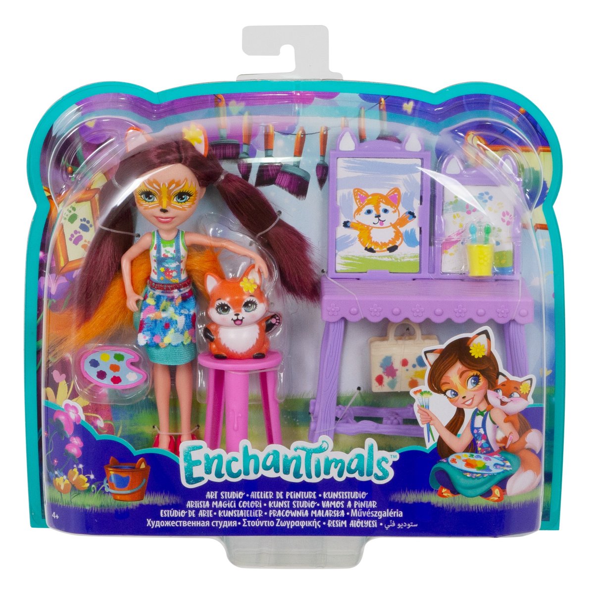 Mattel Enchantimals Pracownia malarska GBX03/FCC62